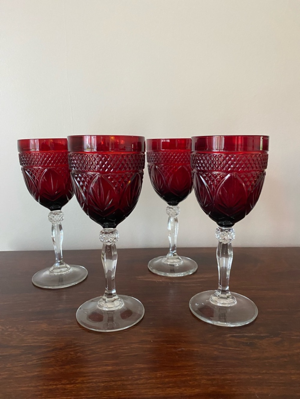 Cristal D'Arques • Durand • Water Goblet • Set of 4 • 4 sets available - Picture 2 of 6